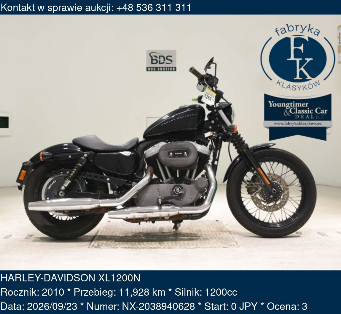 HARLEY-DAVIDSON XL1200N 2010 - zdjęcie 2
