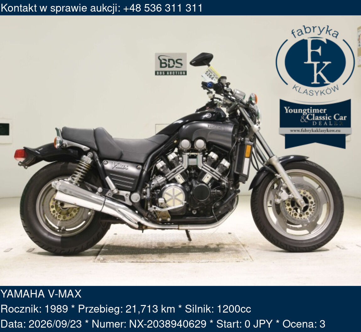 YAMAHA V-MAX 1989 - zdjęcie 2