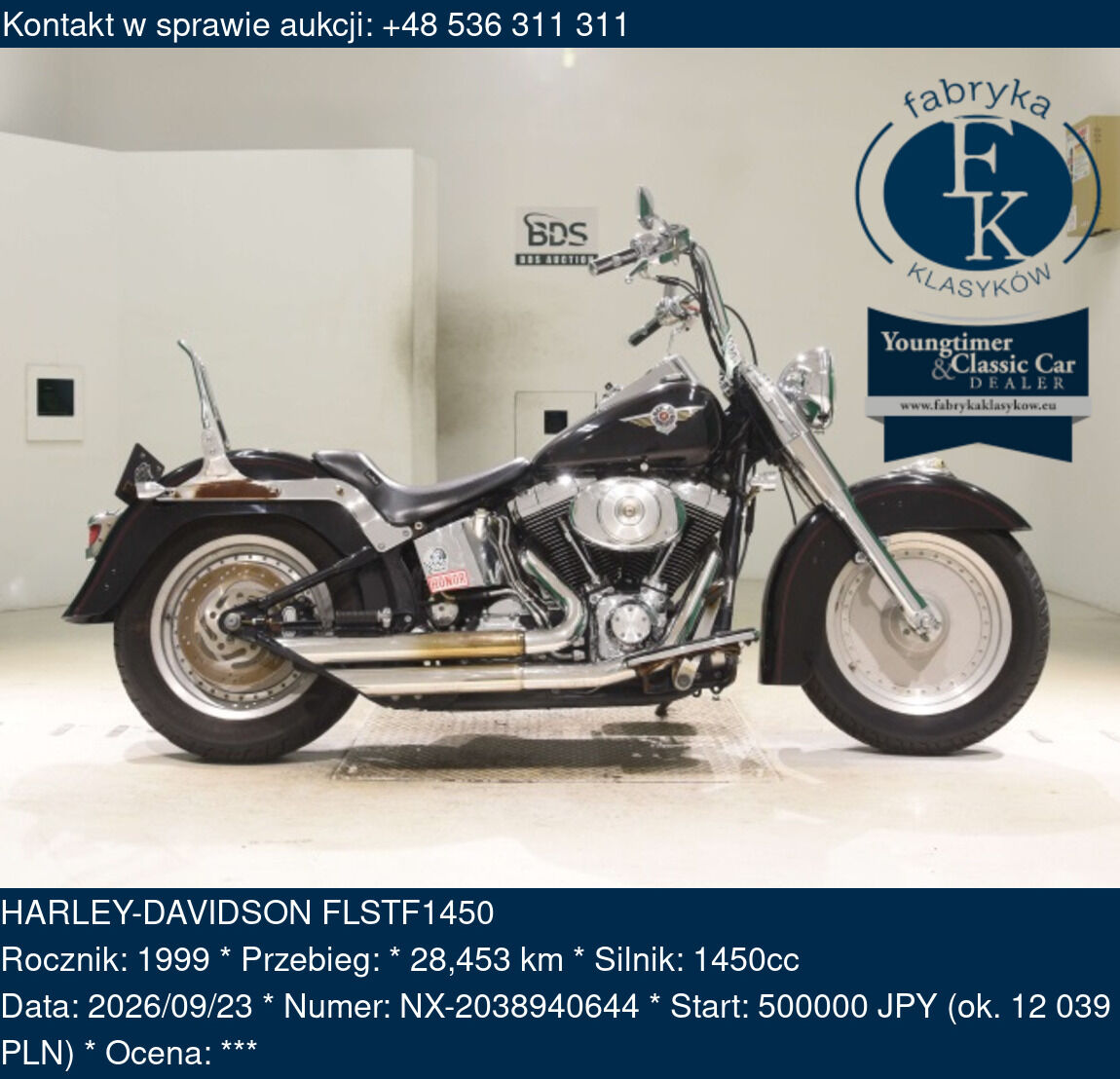 HARLEY-DAVIDSON FLSTF1450 1999 - zdjęcie 2