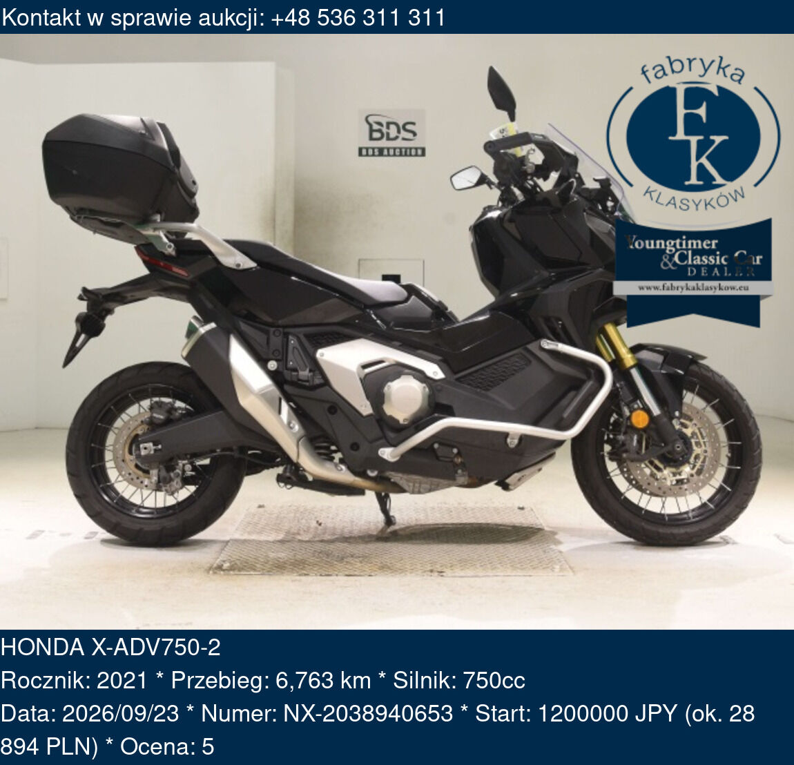 HONDA X-ADV750-2 2021 - zdjęcie 2