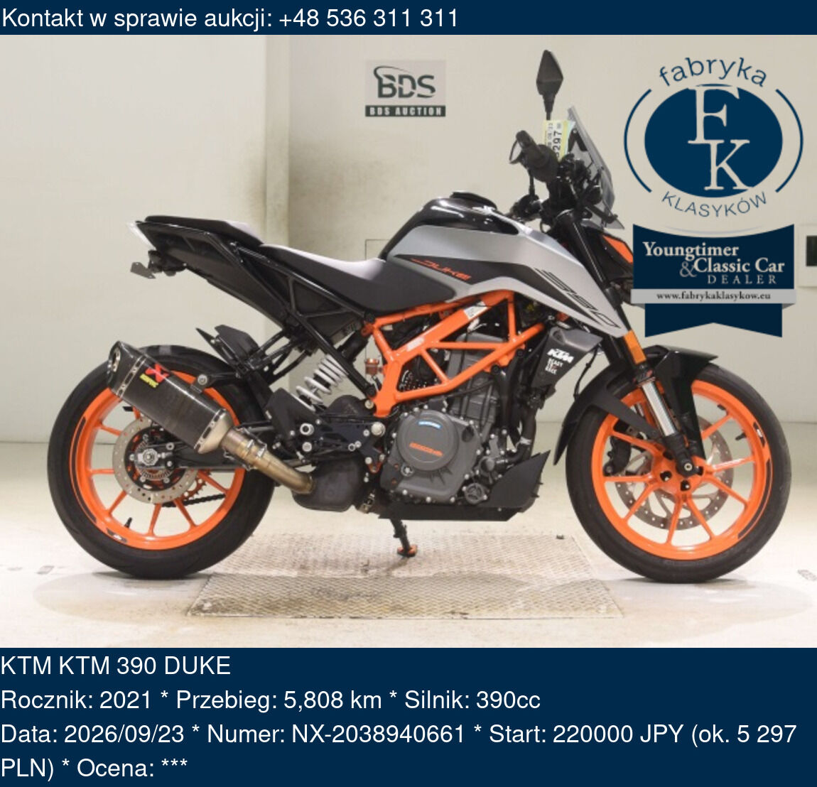KTM KTM 390 DUKE 2021 - zdjęcie 2