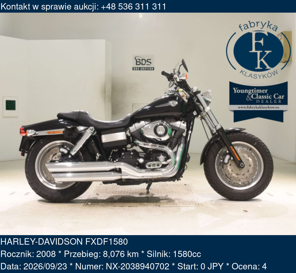 HARLEY-DAVIDSON FXDF1580 2008 - zdjęcie 2