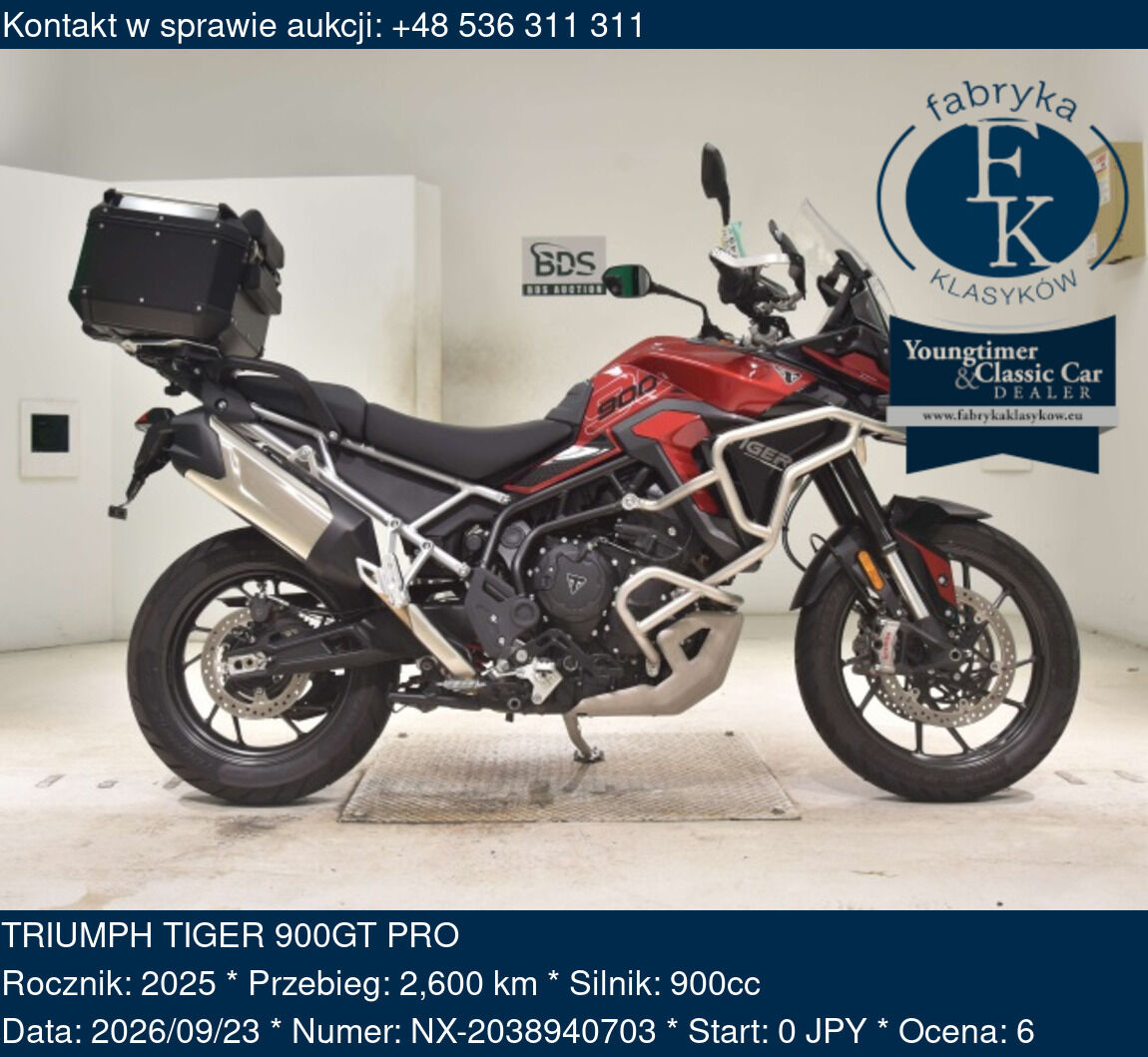 TRIUMPH TIGER 900GT PRO 2025 - zdjęcie 2