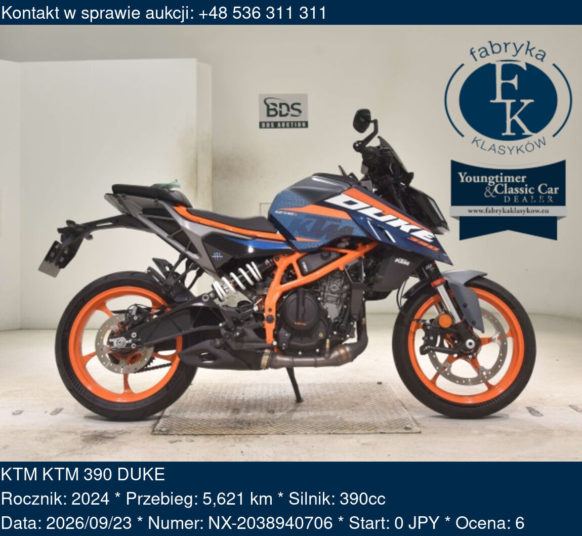 KTM KTM 390 DUKE 2024 - zdjęcie 2