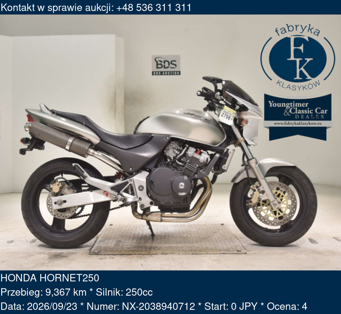 HONDA HORNET250  - zdjęcie 2