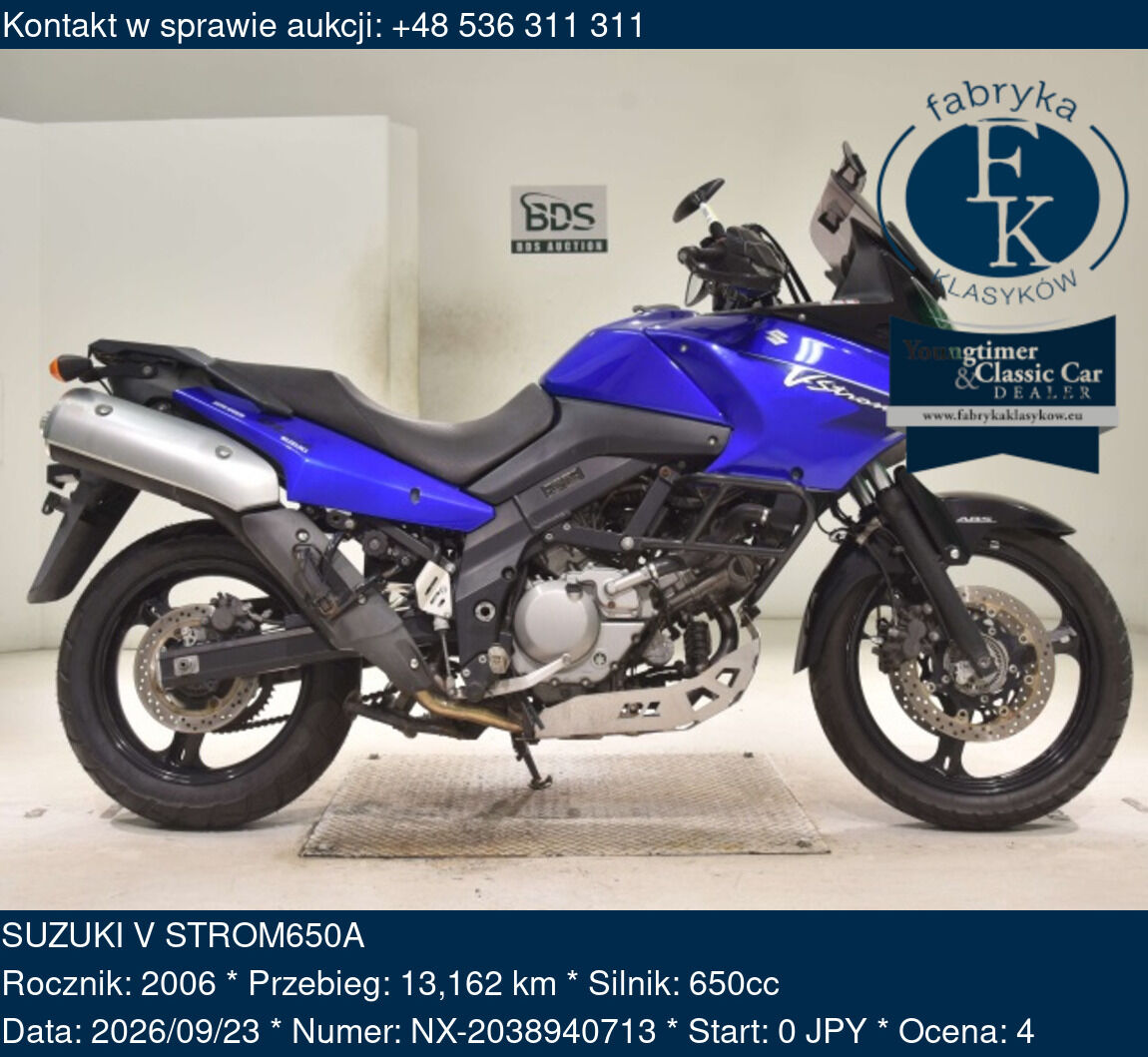 SUZUKI V STROM650A 2006 - zdjęcie 2