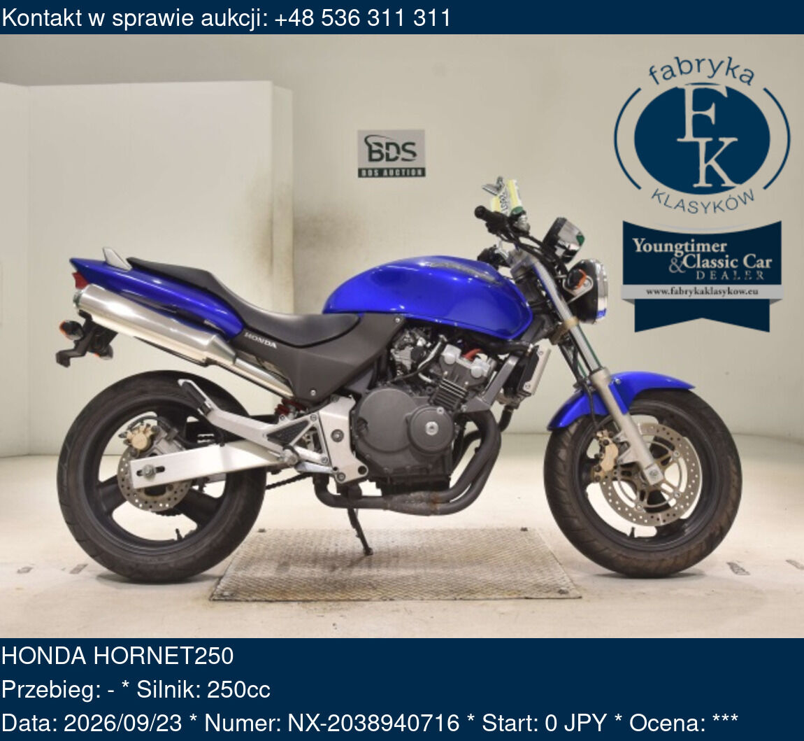 HONDA HORNET250  - zdjęcie 2