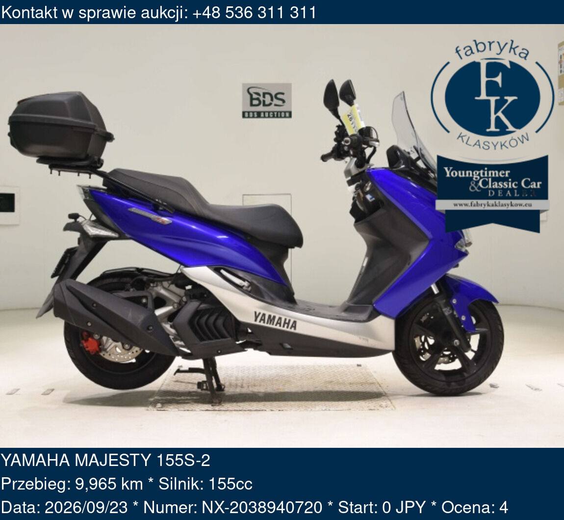 YAMAHA MAJESTY 155S-2  - zdjęcie 2