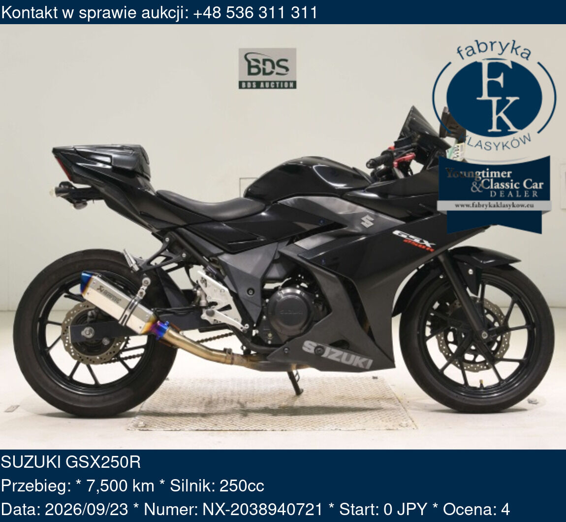 SUZUKI GSX250R  - zdjęcie 2