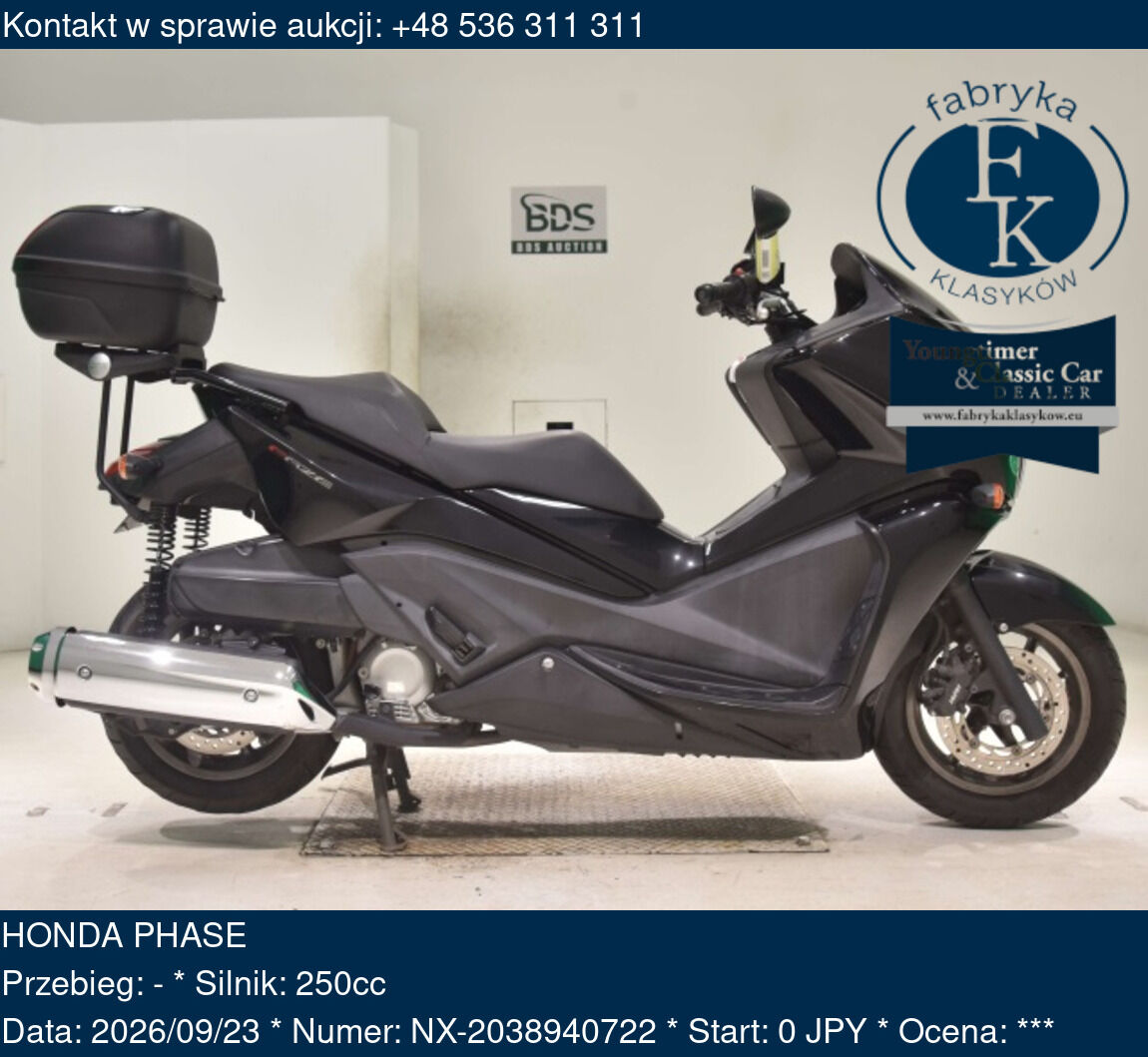 HONDA PHASE  - zdjęcie 2