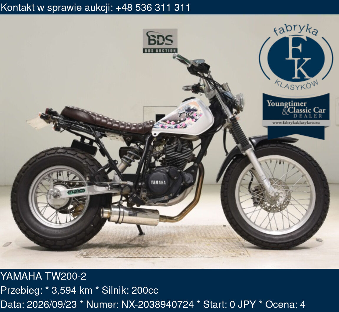 YAMAHA TW200-2 - zdjęcie 2