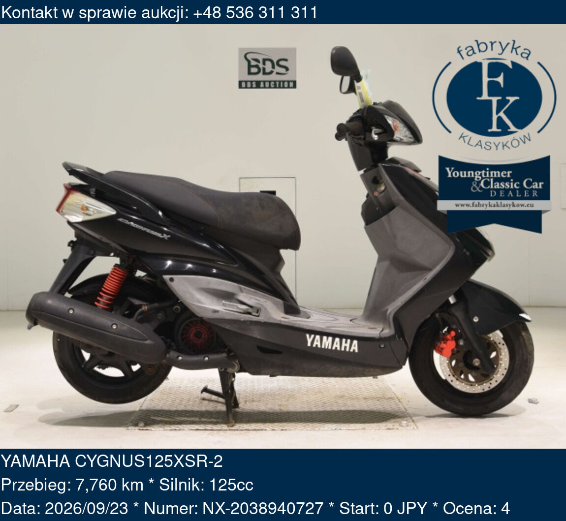 YAMAHA CYGNUS125XSR-2  - zdjęcie 2