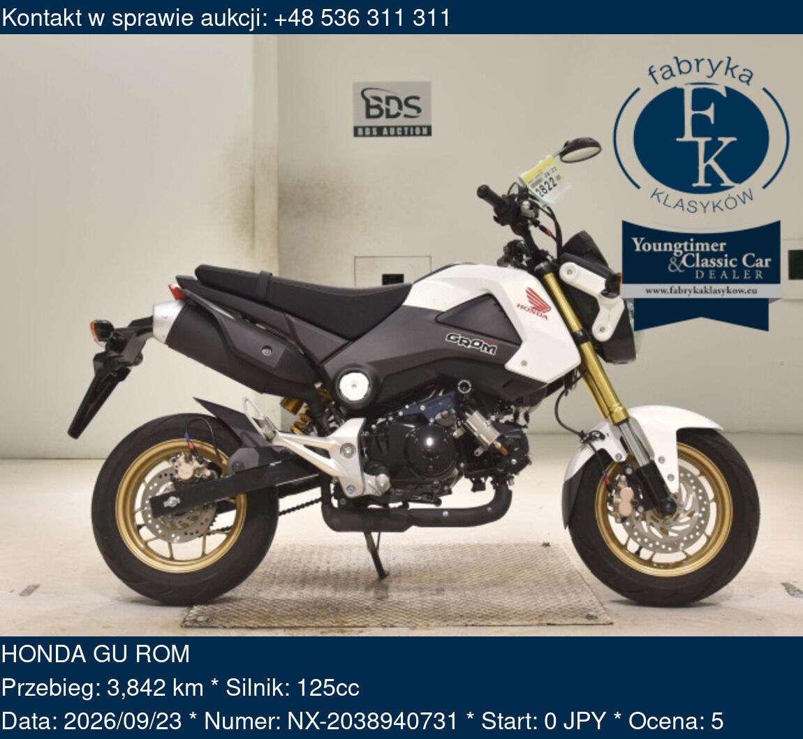 HONDA GU ROM  - zdjęcie 2