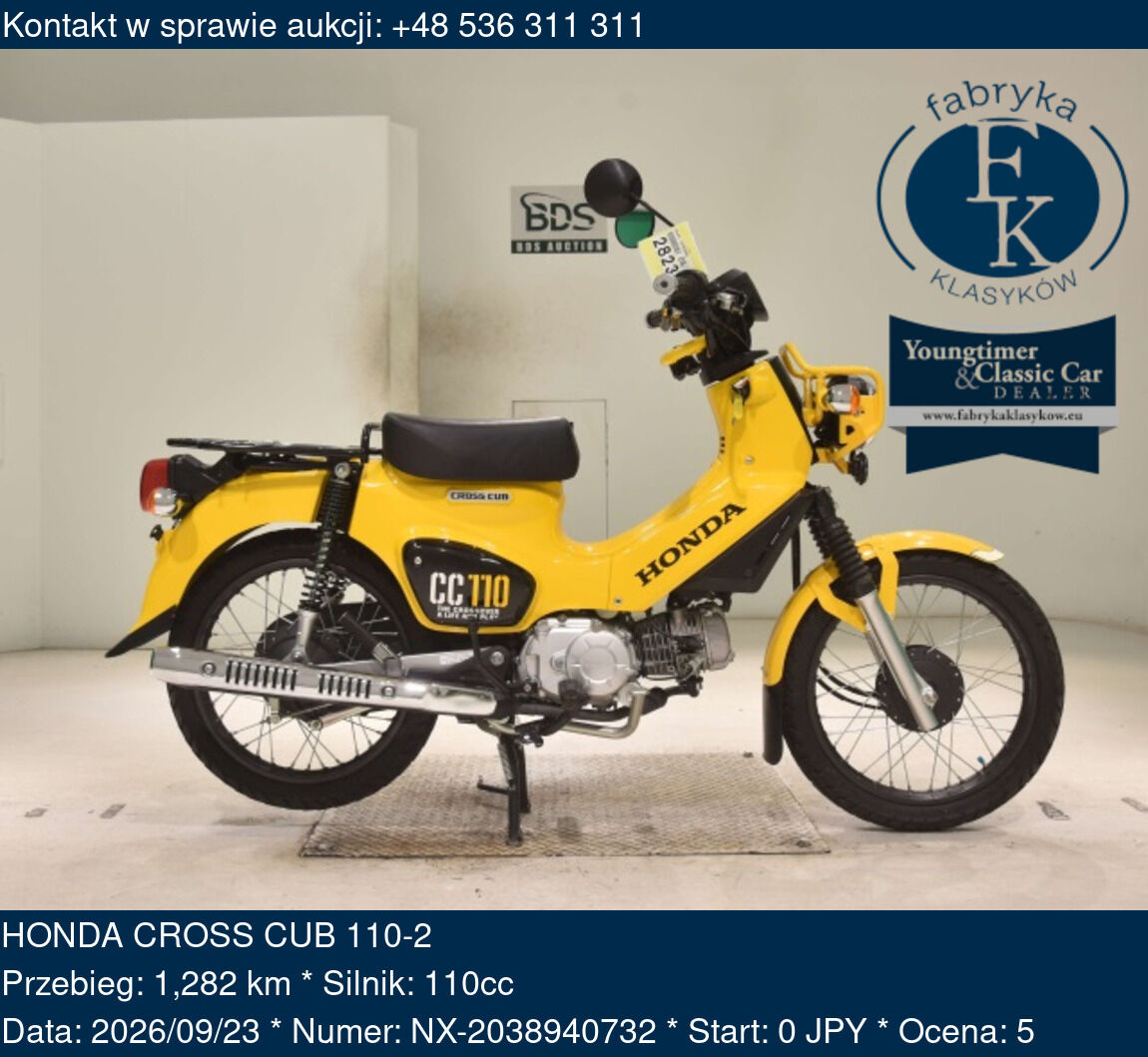 HONDA CROSS CUB 110-2  - zdjęcie 2