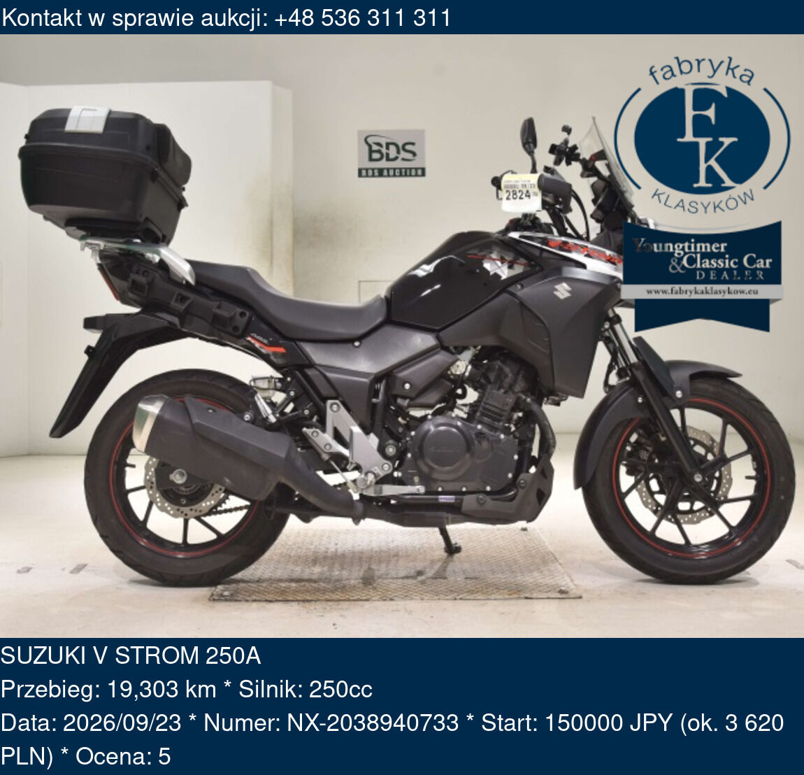 SUZUKI V STROM 250A  - zdjęcie 2