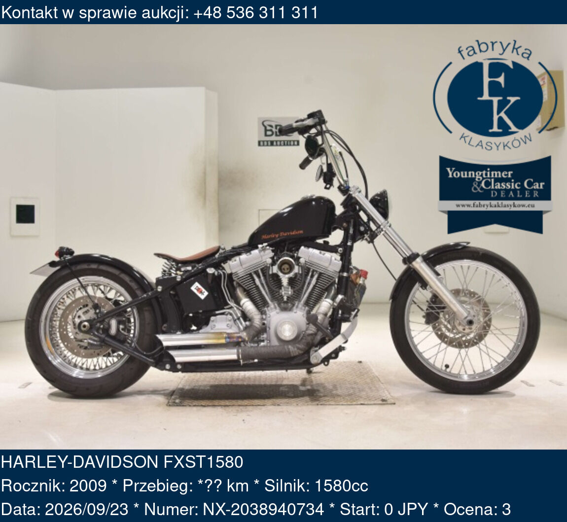 HARLEY-DAVIDSON FXST1580 2009 - zdjęcie 2