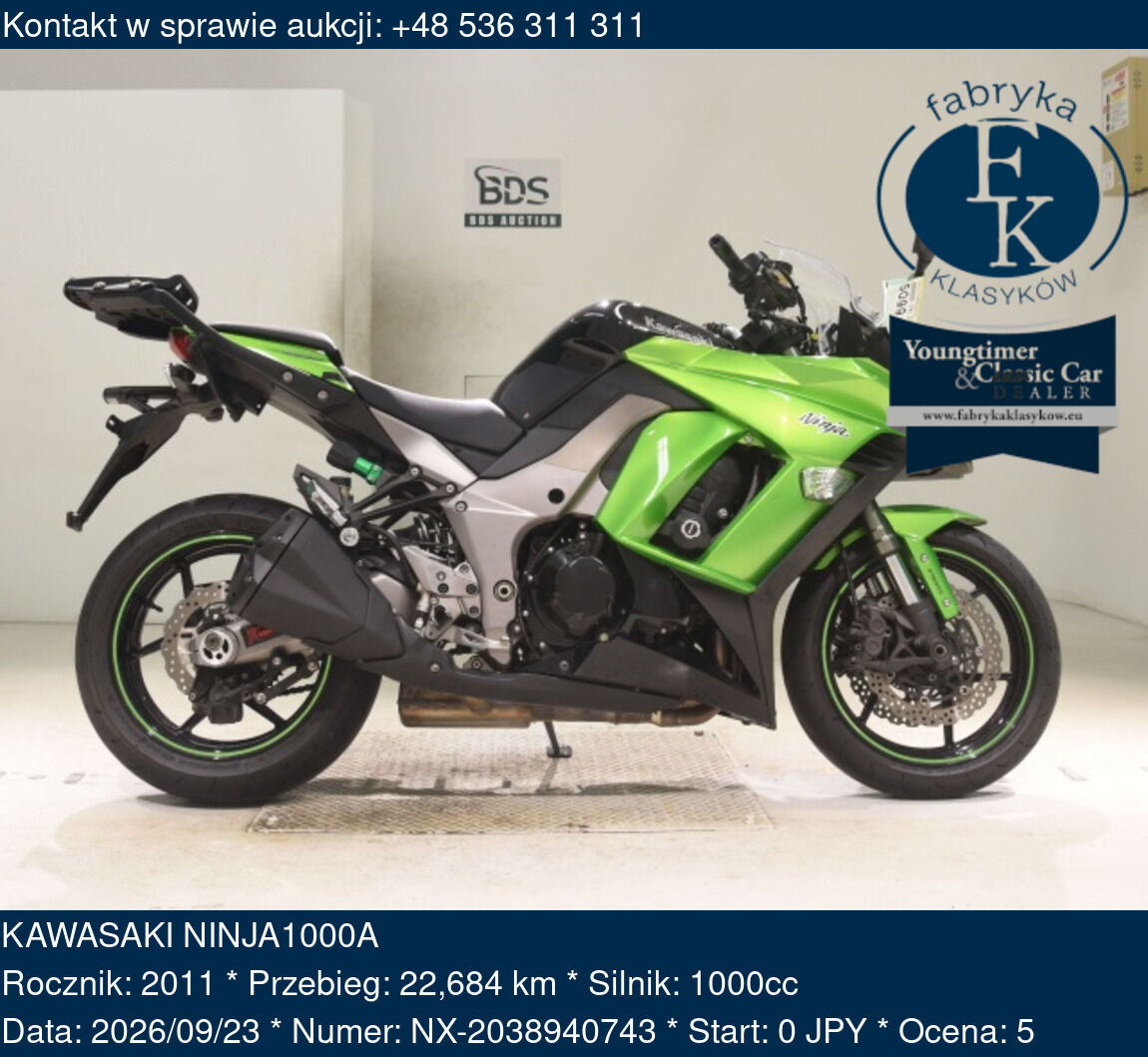 KAWASAKI NINJA1000A 2011 - zdjęcie 2