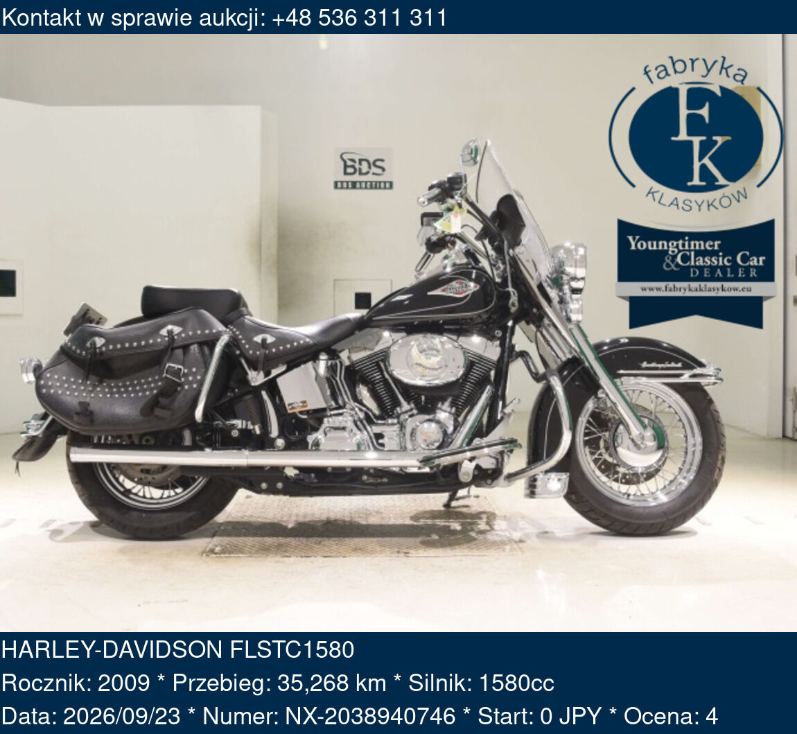 HARLEY-DAVIDSON FLSTC1580 2009 - zdjęcie 2