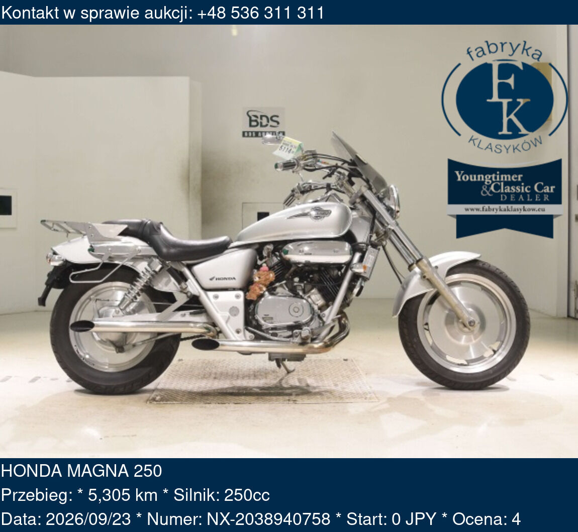 HONDA MAGNA 250  - zdjęcie 2