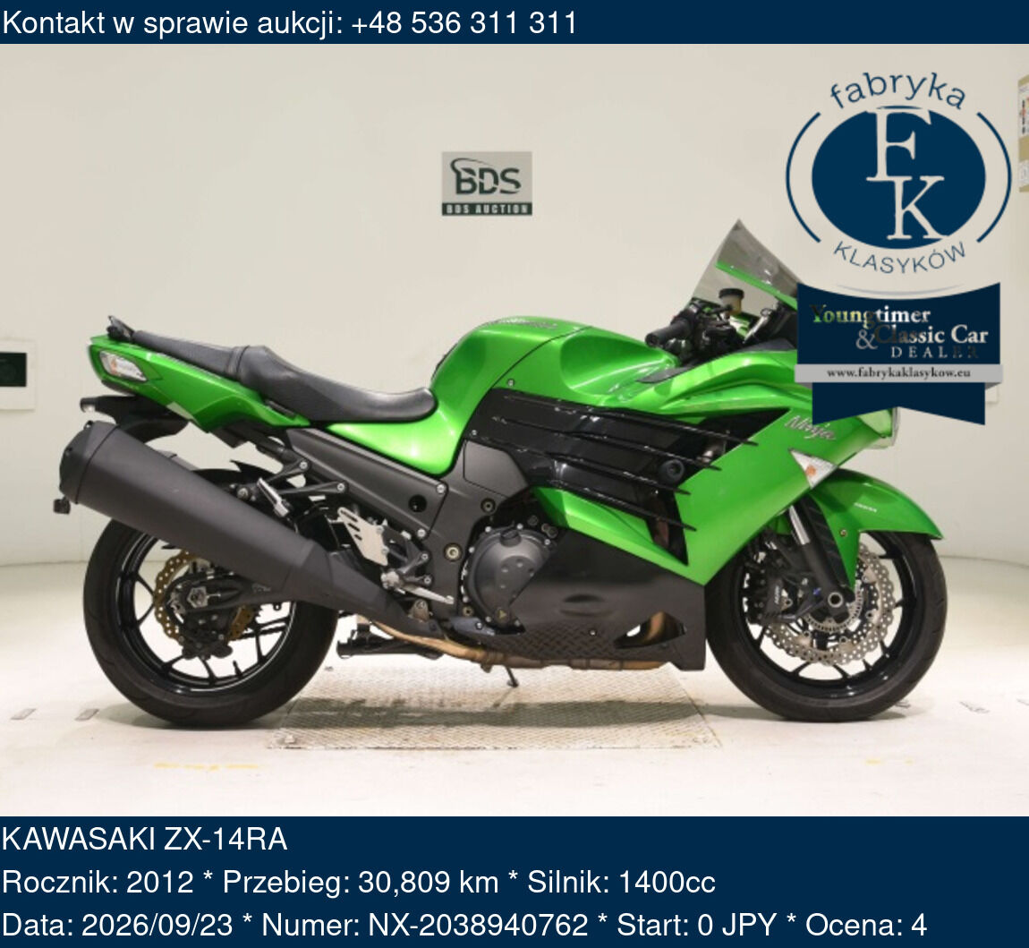 KAWASAKI ZX-14RA 2012 - zdjęcie 2