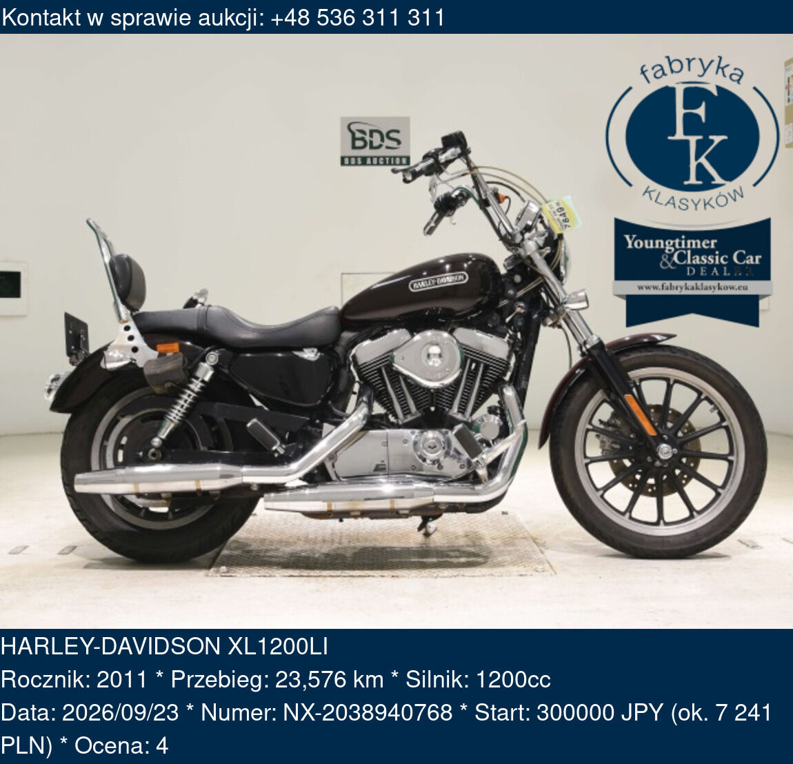 HARLEY-DAVIDSON XL1200LI 2011 - zdjęcie 2