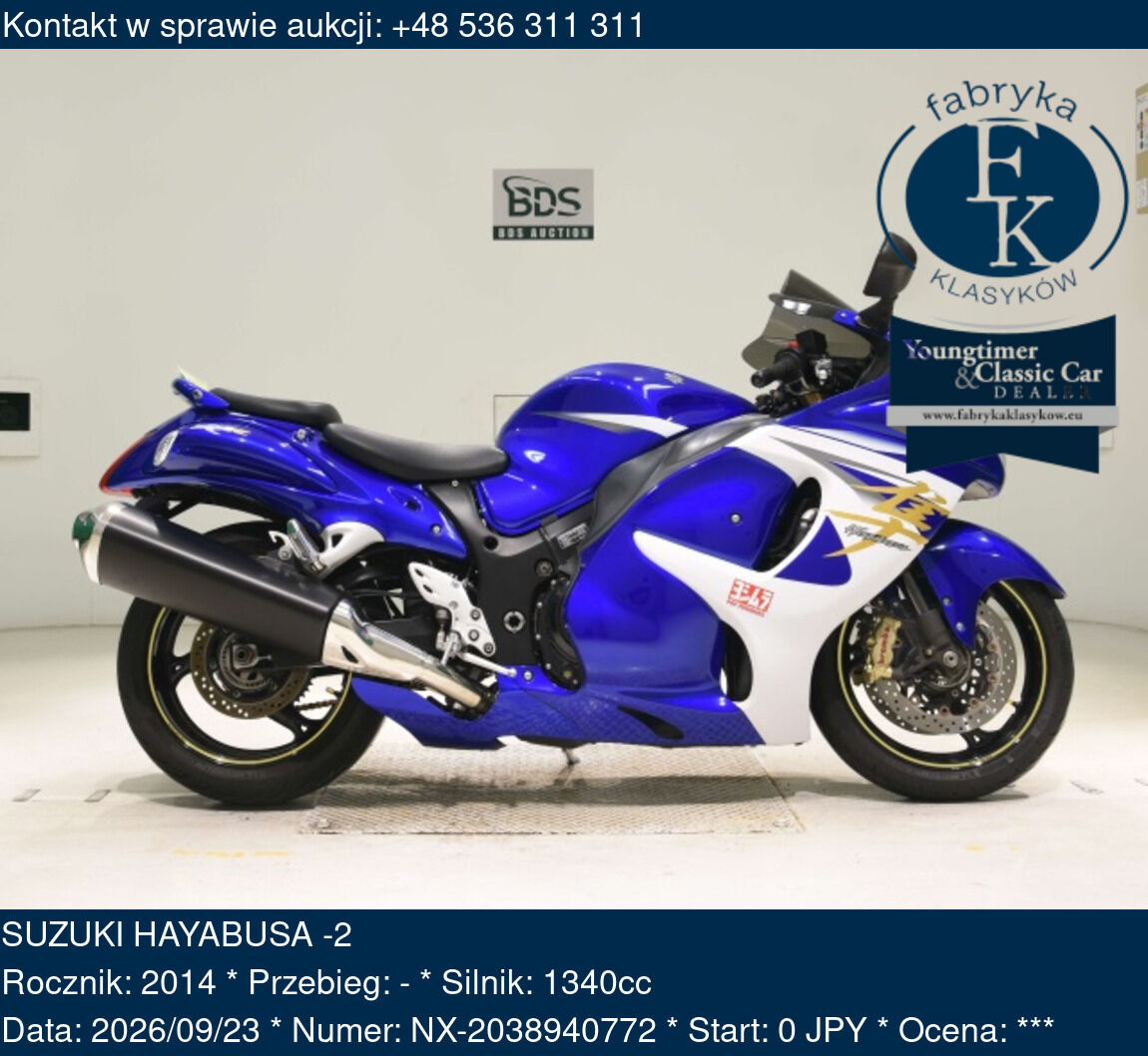 SUZUKI HAYABUSA -2 2014 - zdjęcie 2