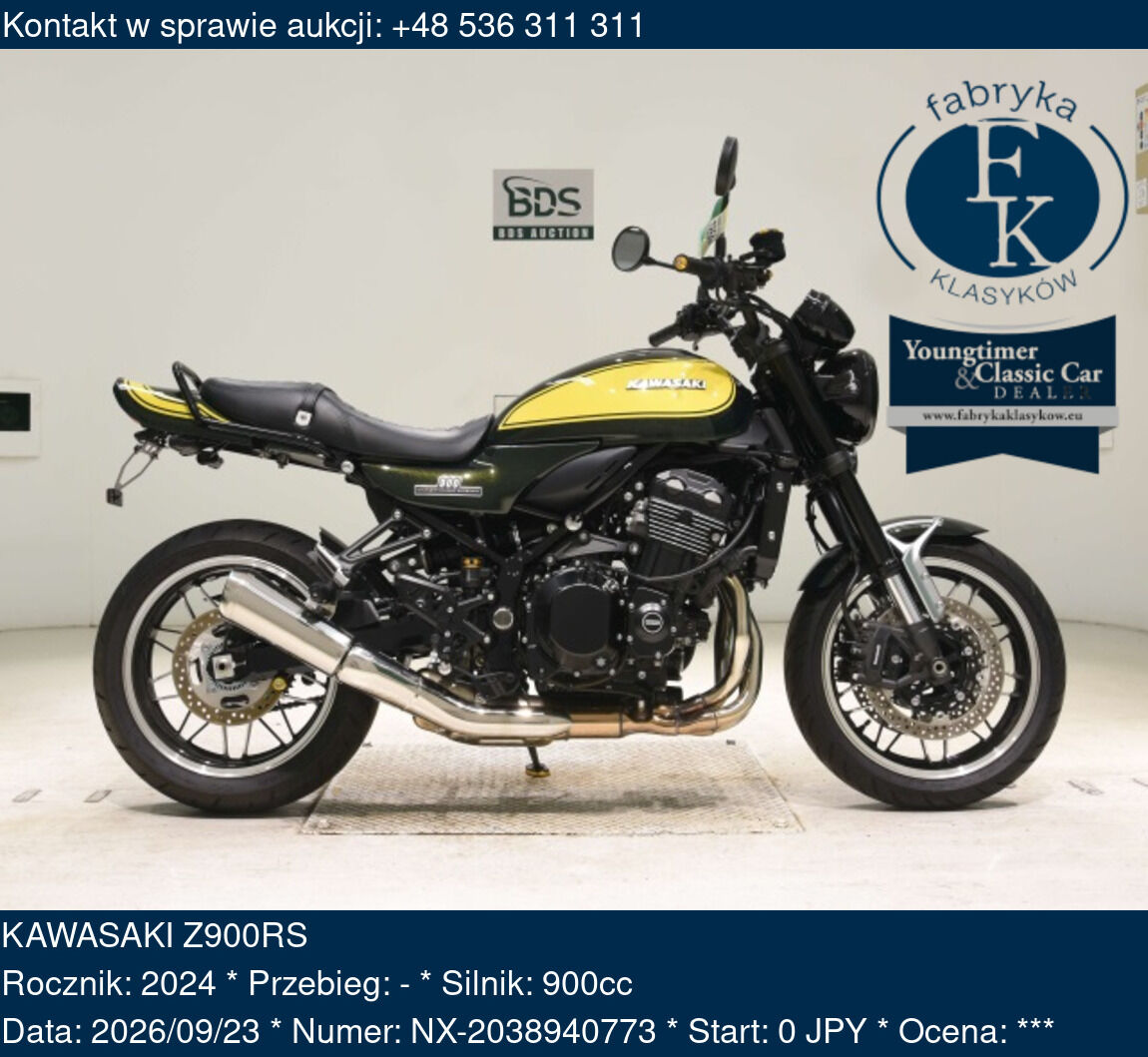 KAWASAKI Z900RS 2024 - zdjęcie 2
