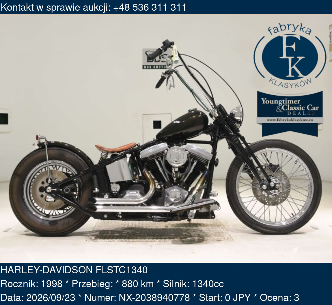 HARLEY-DAVIDSON FLSTC1340 1998 - zdjęcie 2