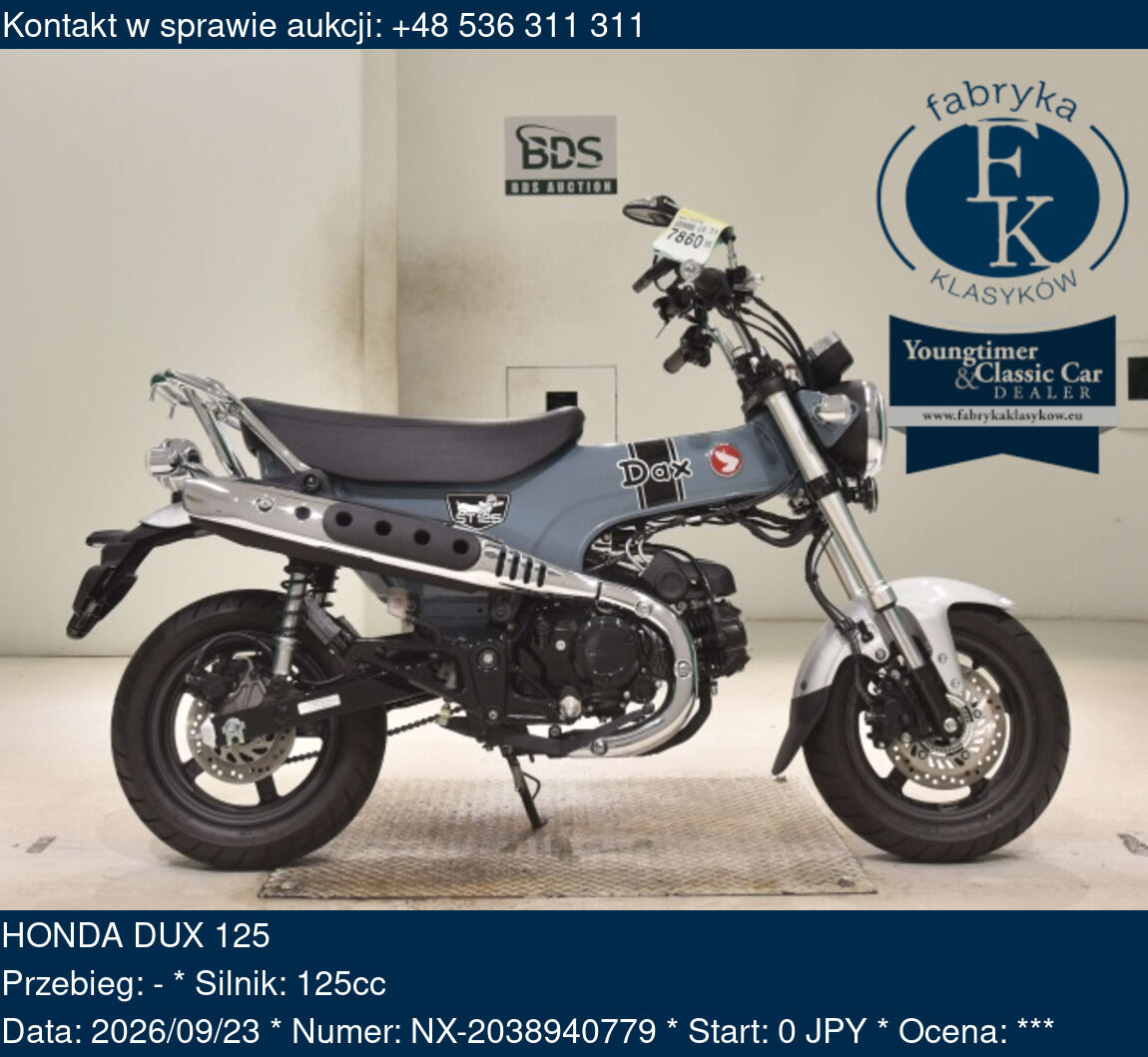 HONDA DUX 125  - zdjęcie 2