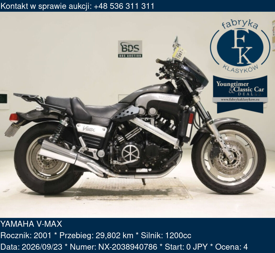 YAMAHA V-MAX 2001 - zdjęcie 2