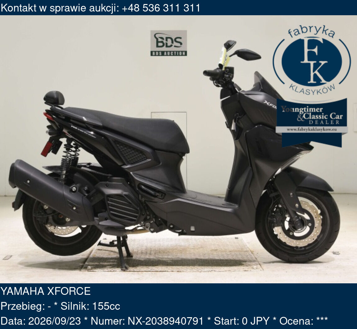 YAMAHA XFORCE - zdjęcie 2