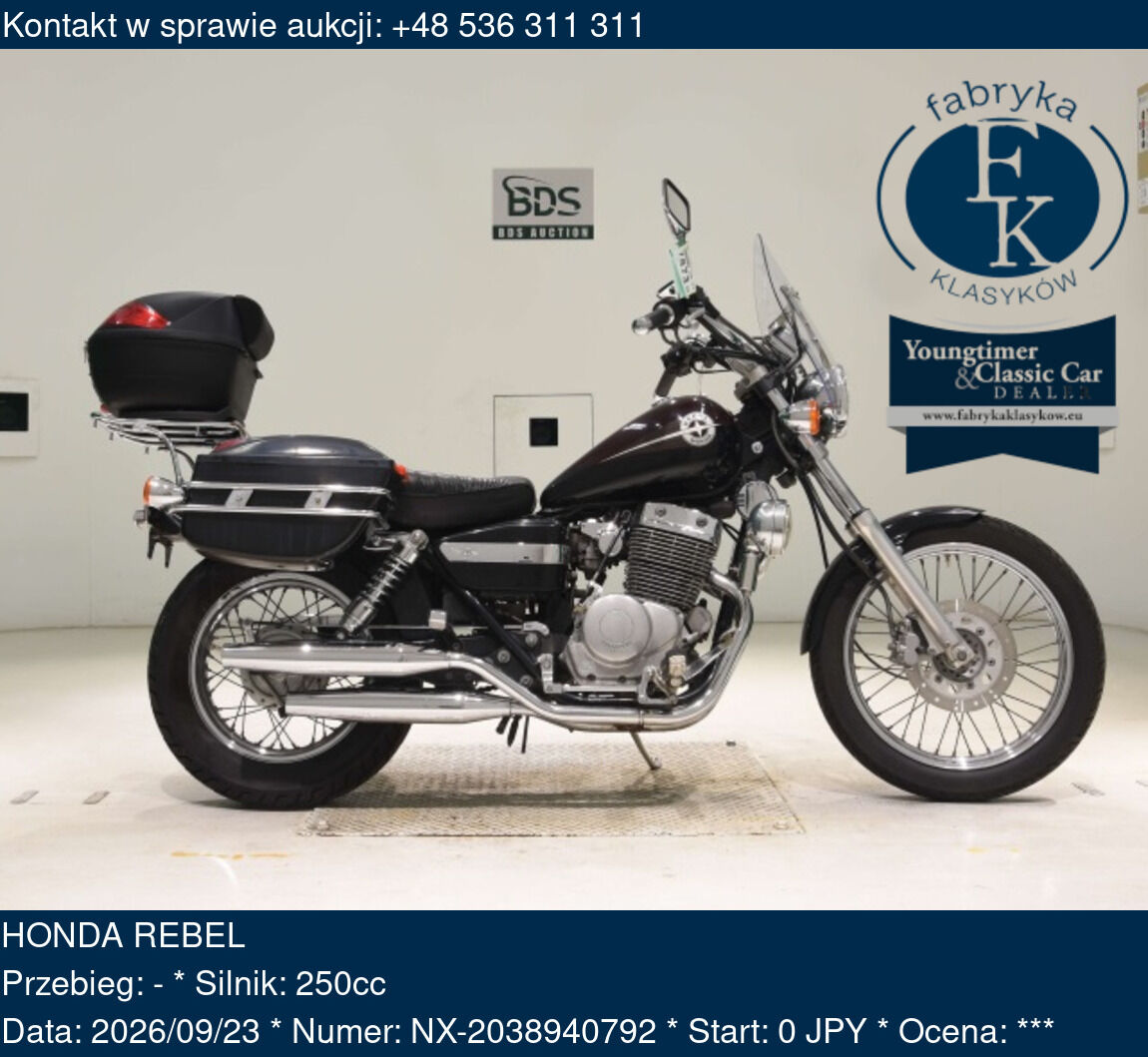 HONDA REBEL  - zdjęcie 2