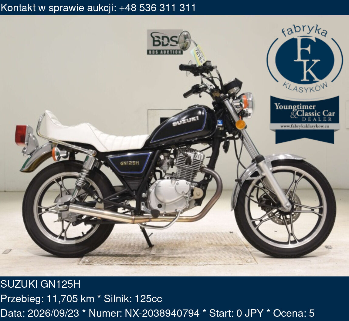 SUZUKI GN125H  - zdjęcie 2