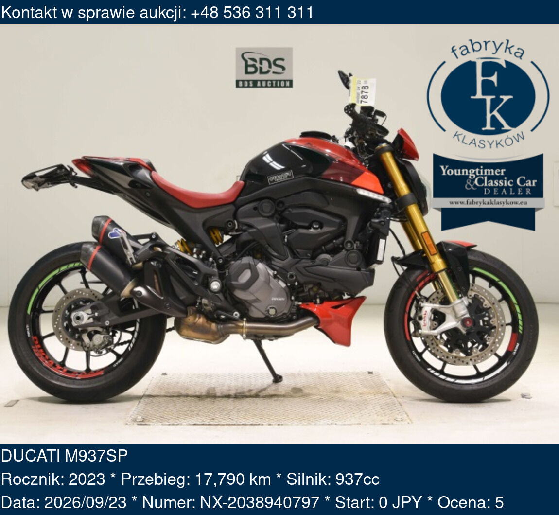 DUCATI M937SP 2023 - zdjęcie 2