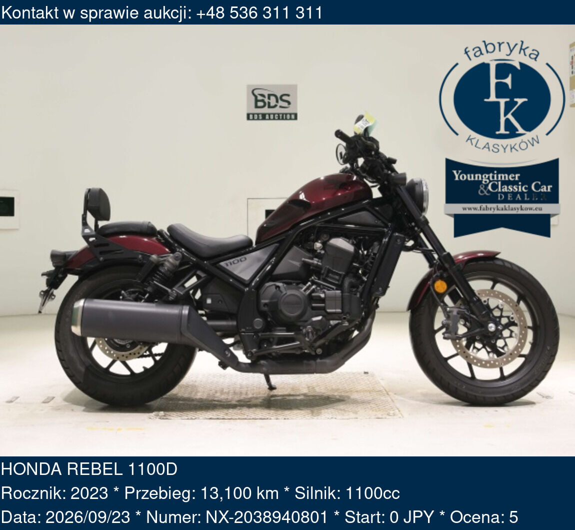 HONDA REBEL 1100D 2023 - zdjęcie 2