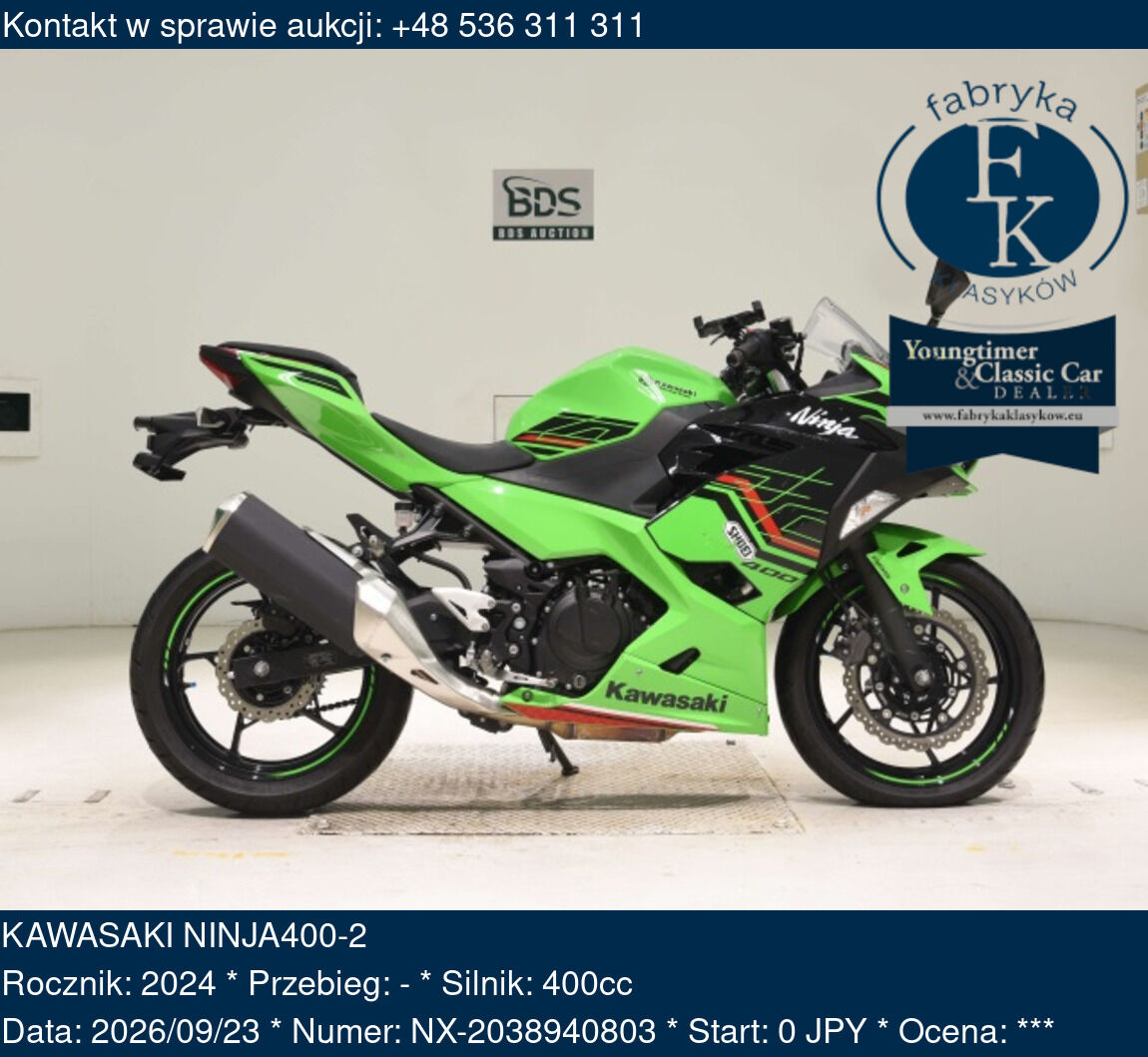 KAWASAKI NINJA400-2 2024 - zdjęcie 2