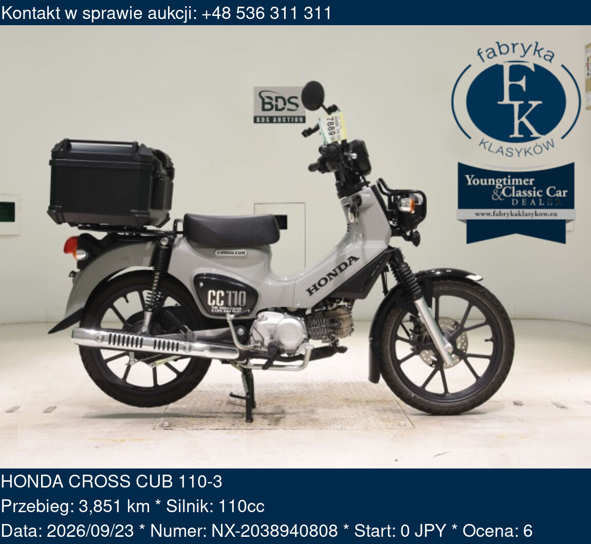 HONDA CROSS CUB 110-3  - zdjęcie 2