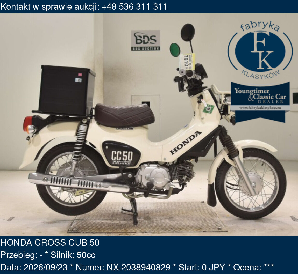 HONDA CROSS CUB 50  - zdjęcie 2