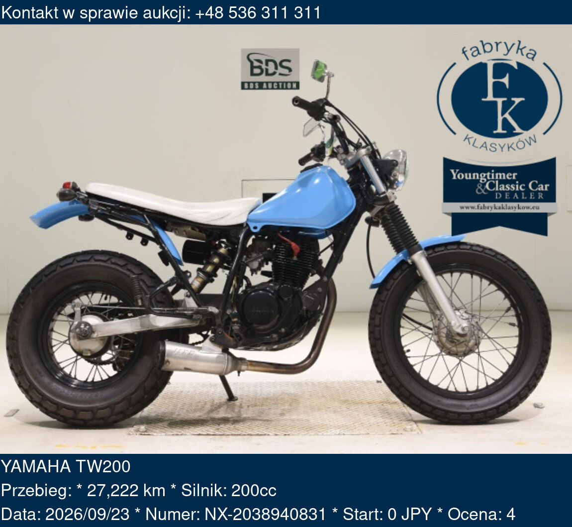 YAMAHA TW200 - zdjęcie 2