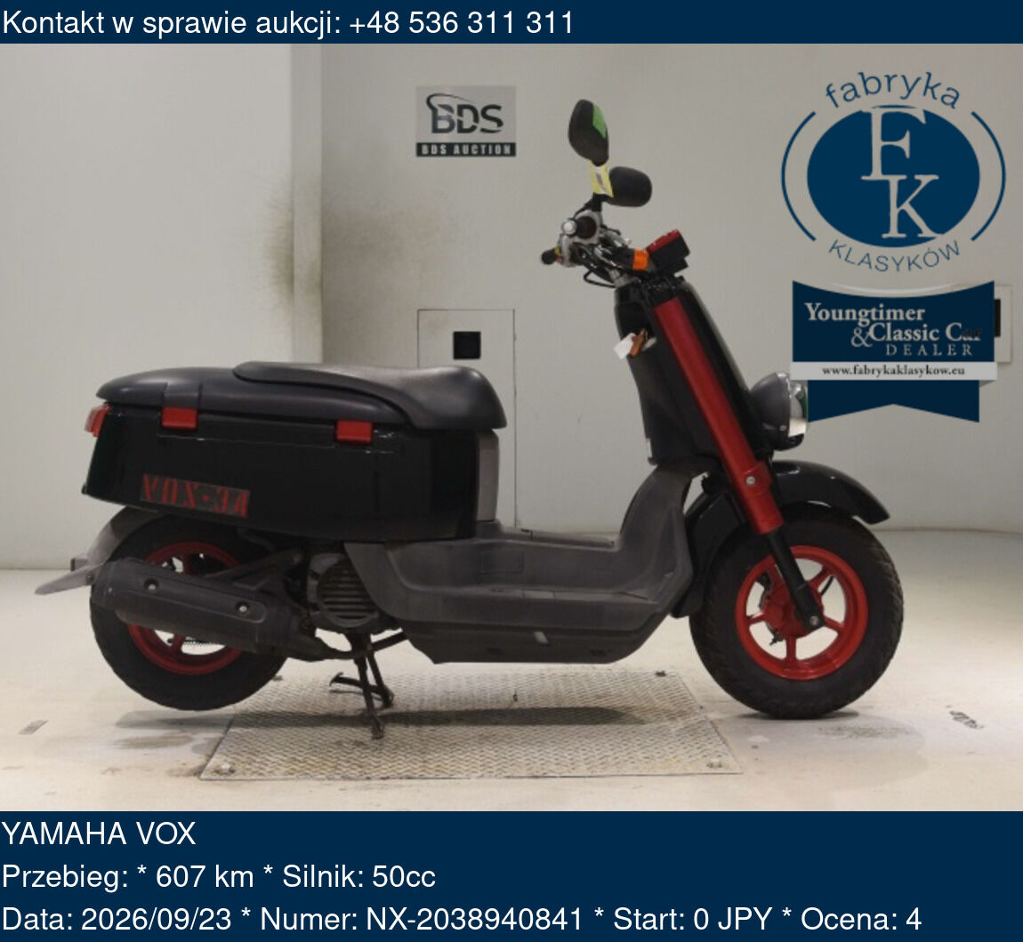 YAMAHA VOX  - zdjęcie 2