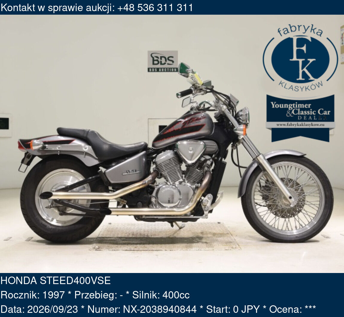 HONDA STEED400VSE 1997 - zdjęcie 2