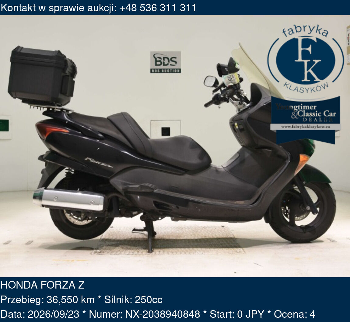 HONDA FORZA Z  - zdjęcie 2