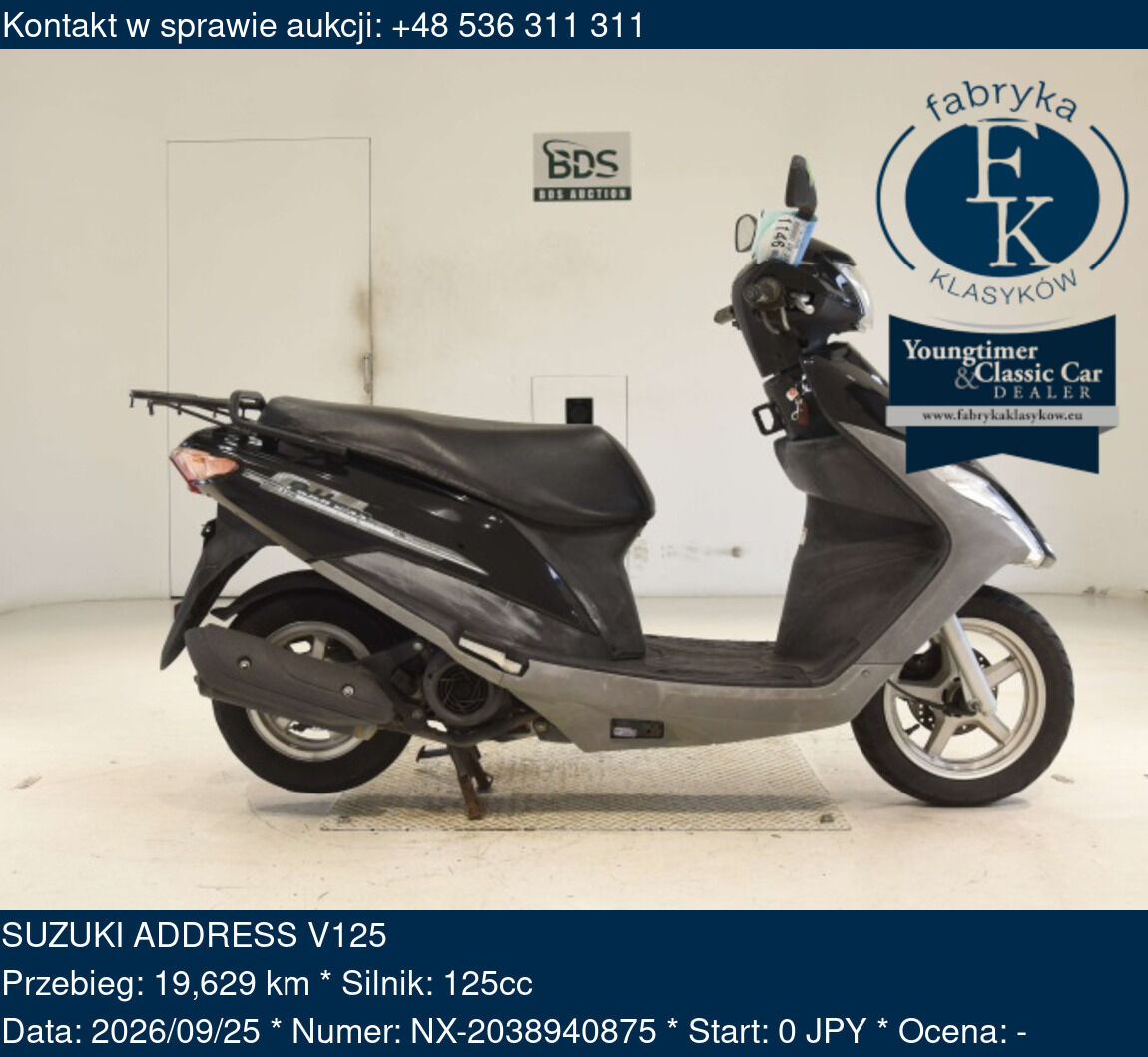 SUZUKI ADDRESS V125  - zdjęcie 2