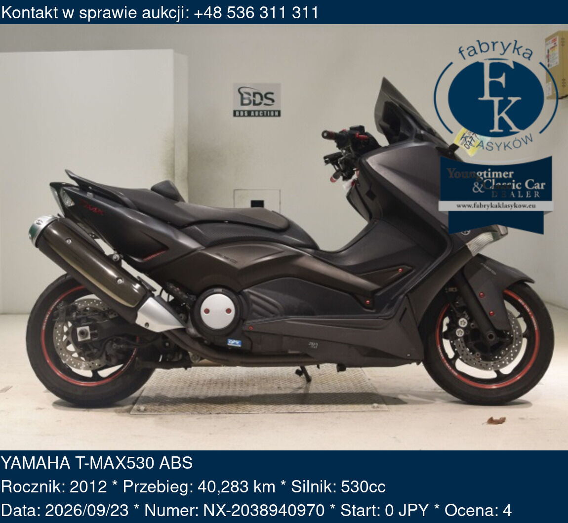 YAMAHA T-MAX530 ABS 2012 - zdjęcie 2