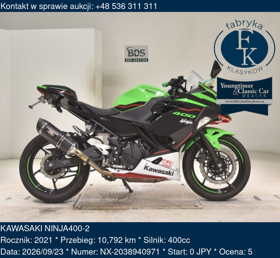 KAWASAKI NINJA400-2 2021 - zdjęcie 2