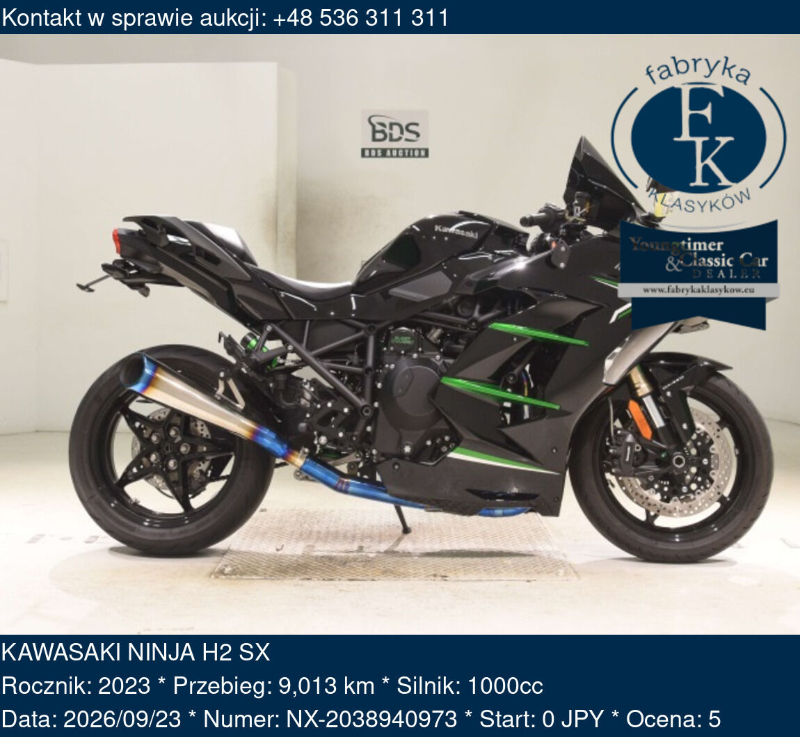 KAWASAKI NINJA H2 SX 2023 - zdjęcie 2