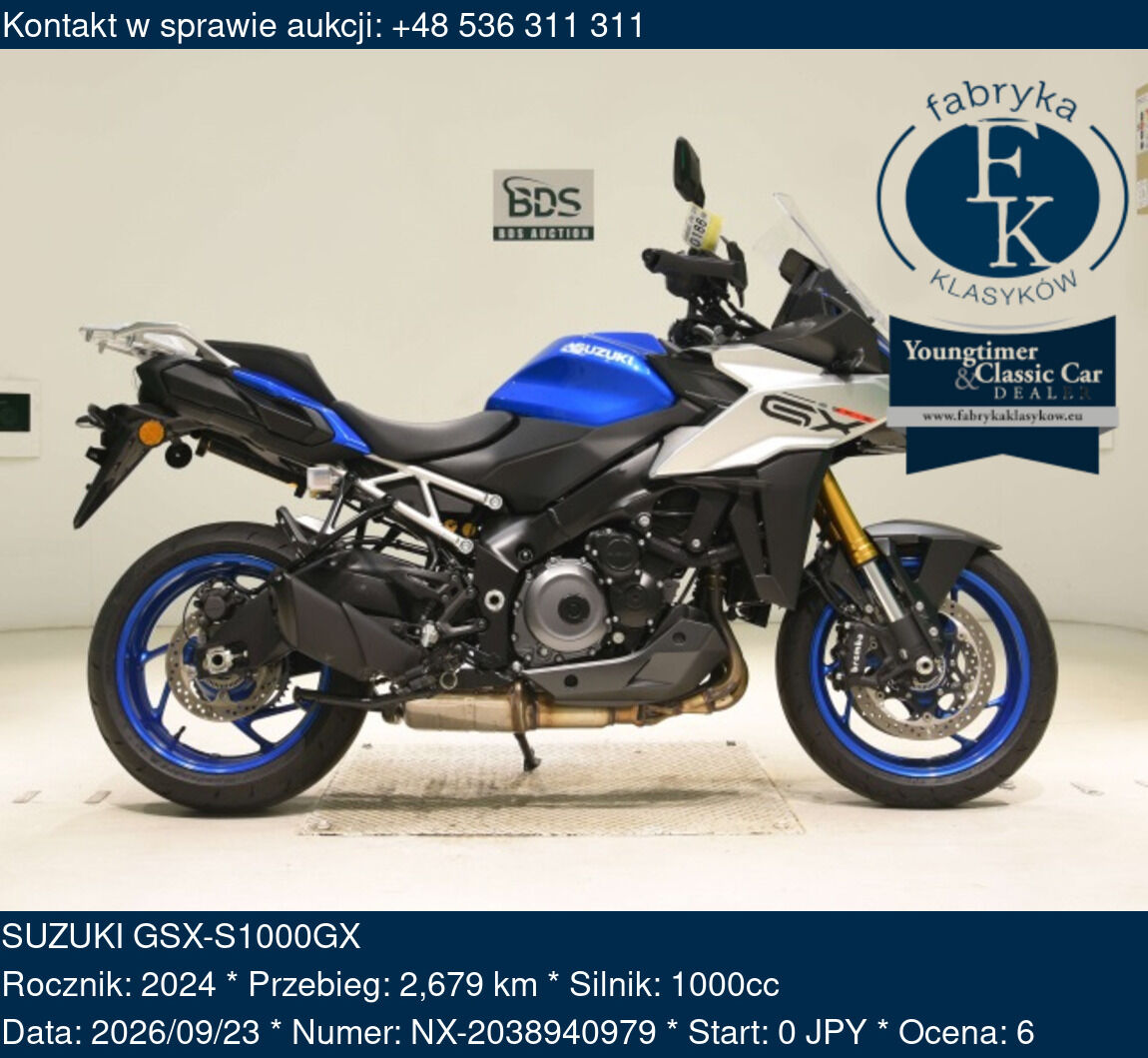 SUZUKI GSX-S1000GX 2024 - zdjęcie 2