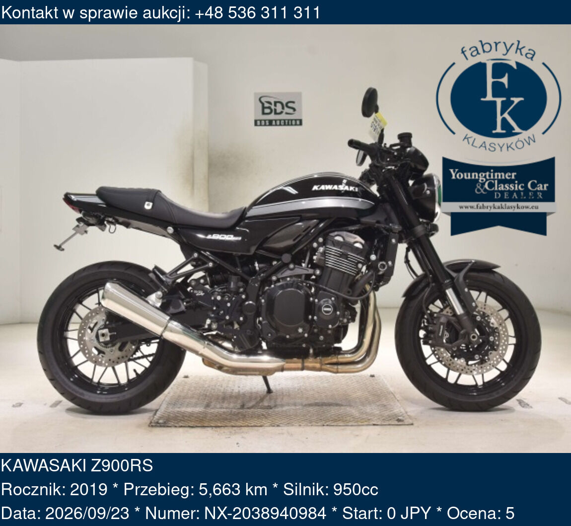 KAWASAKI Z900RS 2019 - zdjęcie 2