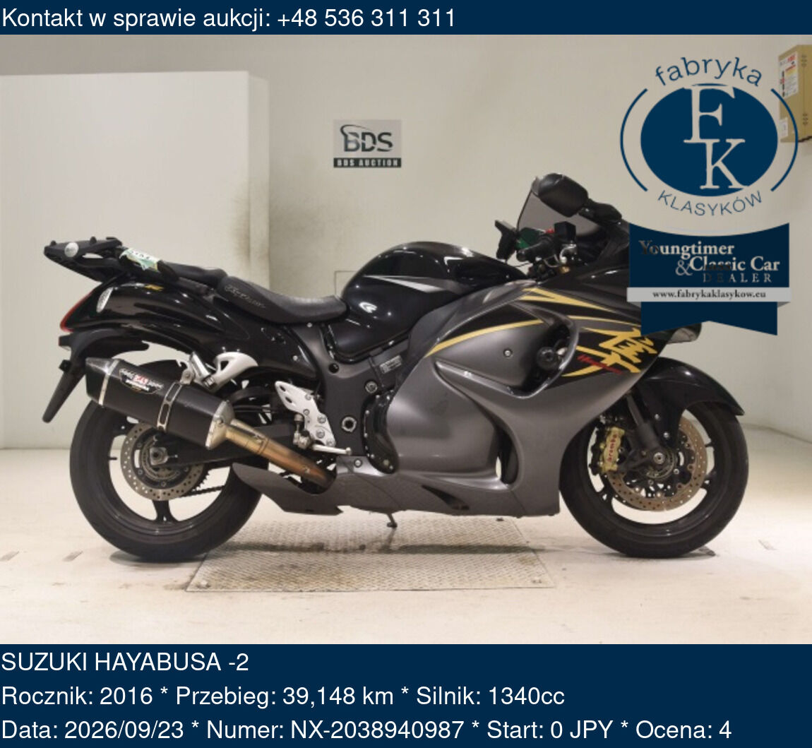 SUZUKI HAYABUSA -2 2016 - zdjęcie 2