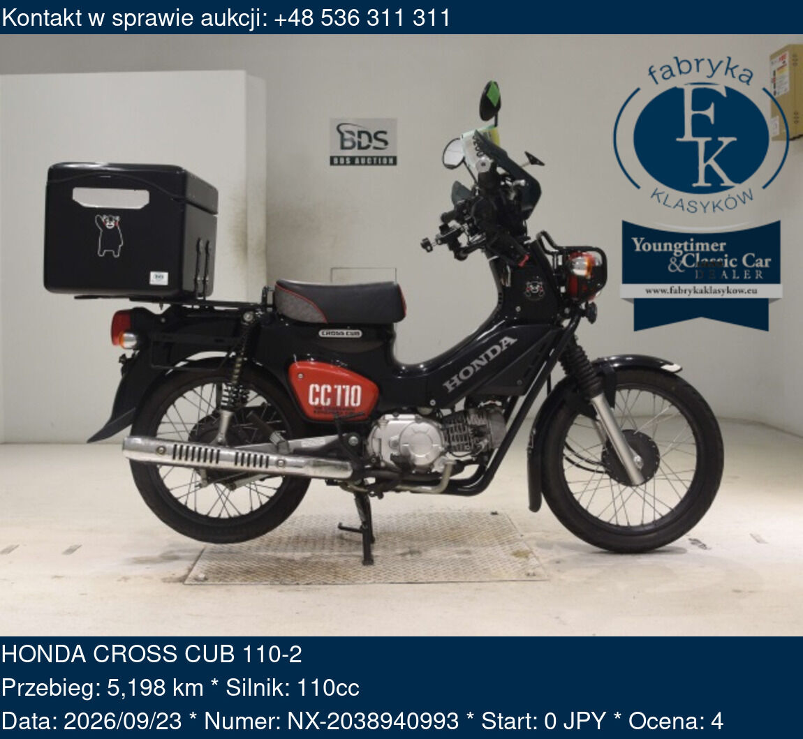 HONDA CROSS CUB 110-2  - zdjęcie 2